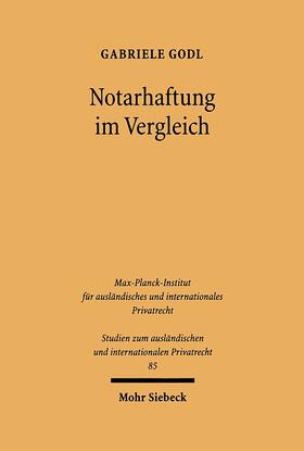 Godl |  Notarhaftung im Vergleich | eBook | Sack Fachmedien