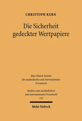 Kern |  Die Sicherheit gedeckter Wertpapiere | eBook | Sack Fachmedien