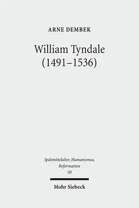 Dembek |  William Tyndale (1491-1536) | eBook | Sack Fachmedien