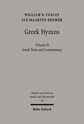 Furley / Bremer |  Greek Hymns | eBook | Sack Fachmedien
