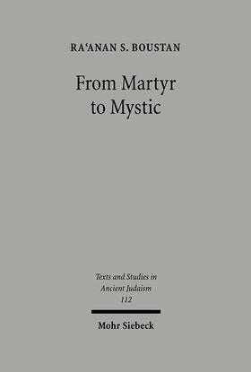 Boustan |  From Martyr to Mystic | eBook | Sack Fachmedien