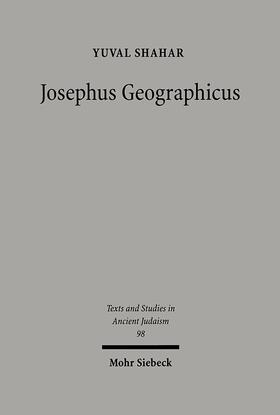 Shahar |  Josephus Geographicus | eBook | Sack Fachmedien