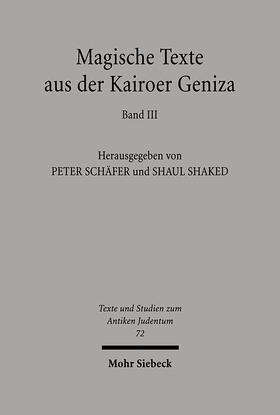 Rebiger / Leicht / Schäfer |  Magische Texte aus der Kairoer Geniza | eBook | Sack Fachmedien
