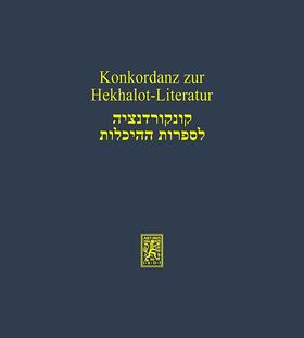 Herrmann / Reeg / Rohrbacher-Sticker |  Konkordanz zur Hekhalot-Literatur | eBook | Sack Fachmedien