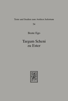 Ego |  Targum Scheni zu Ester | eBook | Sack Fachmedien