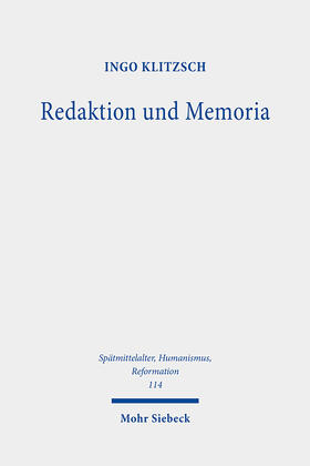 Klitzsch |  Redaktion und Memoria | eBook | Sack Fachmedien