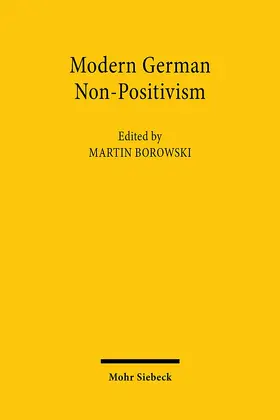 Borowski |  Modern German Non-Positivism | Buch |  Sack Fachmedien