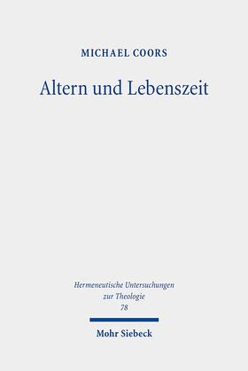 Coors |  Altern und Lebenszeit | Buch |  Sack Fachmedien