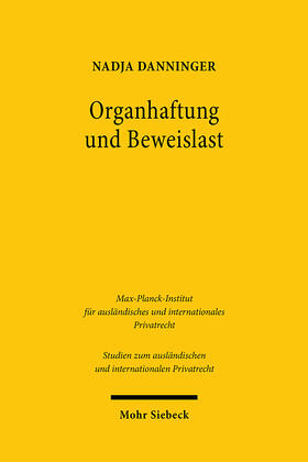 Danninger |  Organhaftung und Beweislast | eBook | Sack Fachmedien