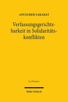 Farahat |  Farahat, A: Transnationale Solidaritätskonflikte | Buch |  Sack Fachmedien