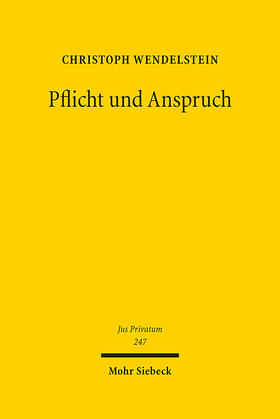 Wendelstein |  Pflicht und Anspruch | eBook | Sack Fachmedien