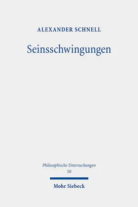 Schnell |  Seinsschwingungen | Buch |  Sack Fachmedien