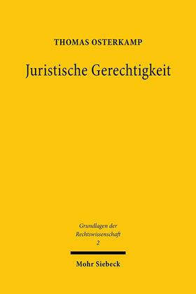Osterkamp |  Juristische Gerechtigkeit | eBook | Sack Fachmedien