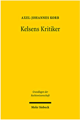 Korb |  Kelsens Kritiker | eBook | Sack Fachmedien