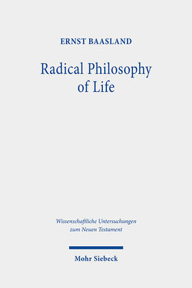 Baasland |  Radical Philosophy of Life | eBook | Sack Fachmedien