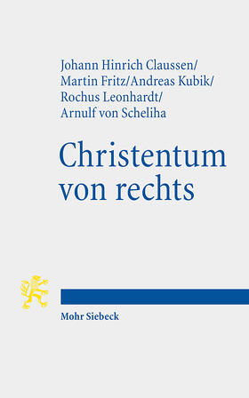 Claussen / Fritz / Kubik |  Christentum von rechts | Buch |  Sack Fachmedien