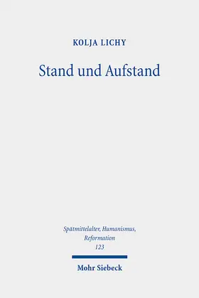 Lichy |  Stand und Aufstand | Buch |  Sack Fachmedien