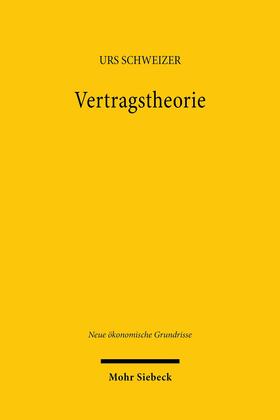 Schweizer |  Vertragstheorie | eBook | Sack Fachmedien