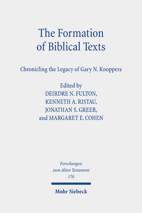 Fulton / Ristau / Greer |  The Formation of Biblical Texts | Buch |  Sack Fachmedien