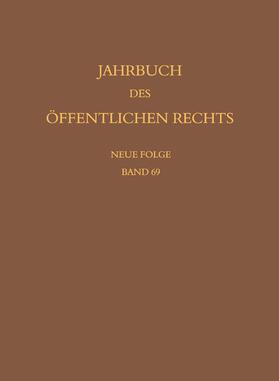 Lepsius / Nußberger / Schönberger |  Jahrbuch des öffentlichen Rechts der Gegenwart. Neue Folge | Buch |  Sack Fachmedien