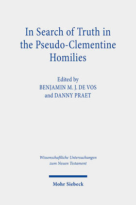 De Vos / Praet |  In Search of Truth in the Pseudo-Clementine Homilies | Buch |  Sack Fachmedien