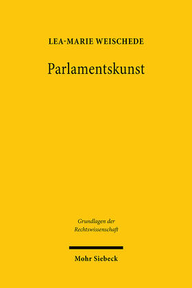 Weischede |  Parlamentskunst | eBook | Sack Fachmedien