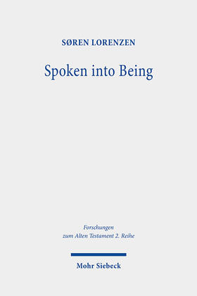 Lorenzen |  Spoken into Being | Buch |  Sack Fachmedien