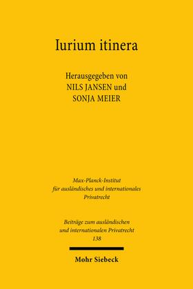 Jansen / Meier |  Iurium itinera | Buch |  Sack Fachmedien