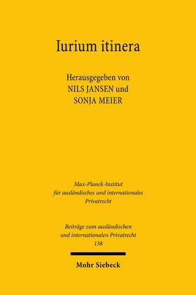 Jansen / Meier | Iurium itinera | Buch | 978-3-16-161486-6 | sack.de