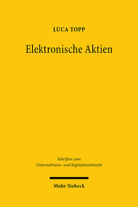 Topp |  Elektronische Aktien | eBook | Sack Fachmedien