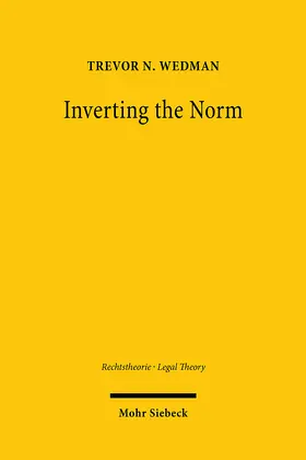 Wedman | Inverting the Norm | Buch | 978-3-16-161691-4 | sack.de