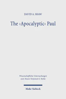 Shaw |  The 'Apocalyptic' Paul | Buch |  Sack Fachmedien