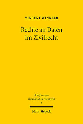 Winkler |  Rechte an Daten im Zivilrecht | eBook | Sack Fachmedien