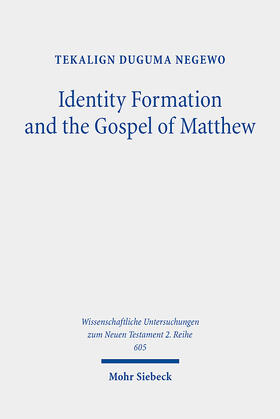 Negewo |  Identity Formation and the Gospel of Matthew | Buch |  Sack Fachmedien