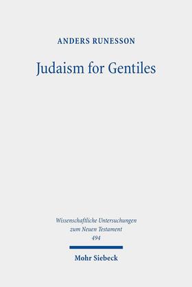 Runesson |  Judaism for Gentiles | eBook | Sack Fachmedien