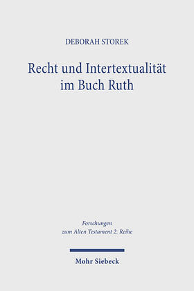 Storek |  Recht und Intertextualität im Buch Ruth | Buch |  Sack Fachmedien