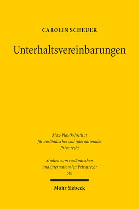 Scheuer |  Unterhaltsvereinbarungen | eBook | Sack Fachmedien