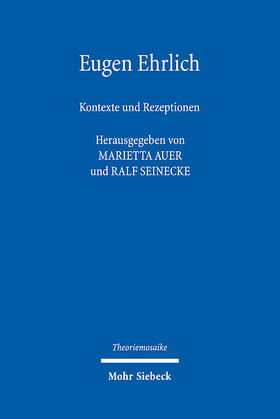 Auer / Seinecke |  Eugen Ehrlich | Buch |  Sack Fachmedien