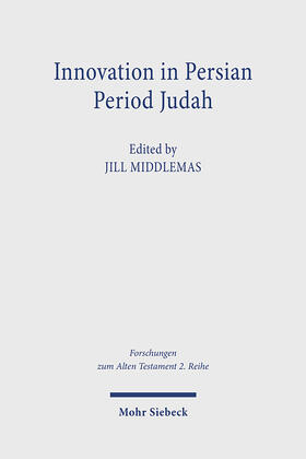 Middlemas |  Innovation in Persian Period Judah | eBook | Sack Fachmedien