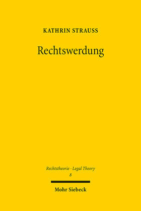 Strauß |  Rechtswerdung | Buch |  Sack Fachmedien