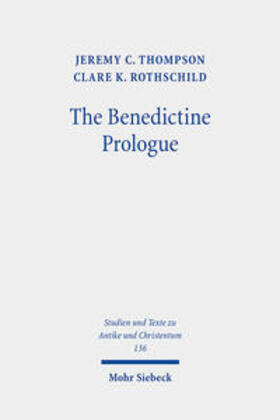 Thompson / Rothschild |  The Benedictine Prologue | Buch |  Sack Fachmedien