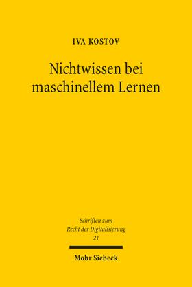 Kostov | Nichtwissen bei maschinellem Lernen | Buch | 978-3-16-162609-8 | sack.de