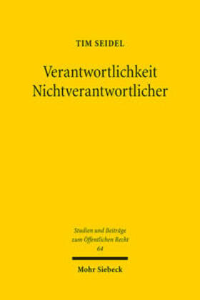 Seidel | Verantwortlichkeit Nichtverantwortlicher | Buch | 978-3-16-162649-4 | sack.de