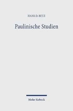 Betz |  Paulinische Studien | eBook | Sack Fachmedien