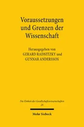 Andersson / Radnitzky |  Voraussetzungen und Grenzen der Wissenschaft | eBook | Sack Fachmedien