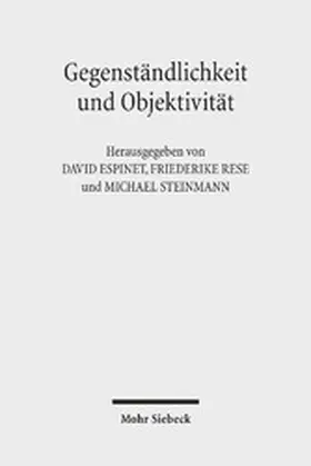 Espinet / Rese / Steinmann |  Gegenständlichkeit und Objektivität | eBook | Sack Fachmedien