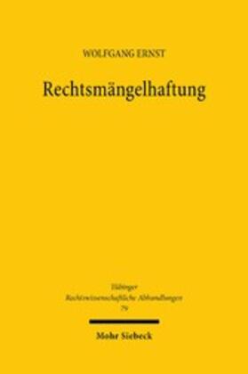 Ernst |  Rechtsmängelhaftung | eBook | Sack Fachmedien