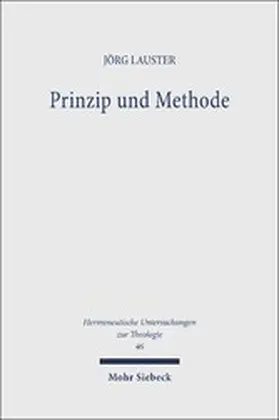 Lauster | Prinzip und Methode | E-Book | sack.de