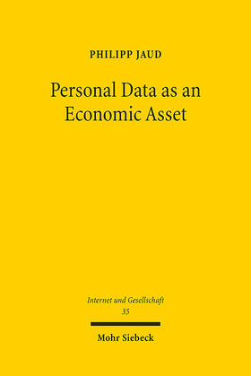 Jaud |  Personal Data as an Economic Asset | Buch |  Sack Fachmedien