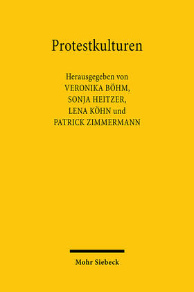 Böhm / Heitzer / Köhn |  Protestkulturen | Buch |  Sack Fachmedien